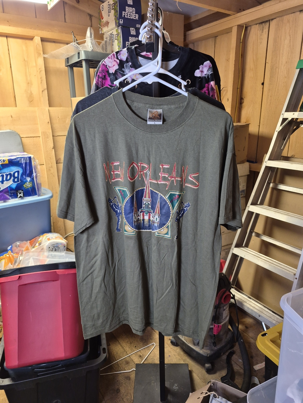 Legendary Whitetails Olive Green New Orleans Graphic Short Sleeve Tee Bin 46